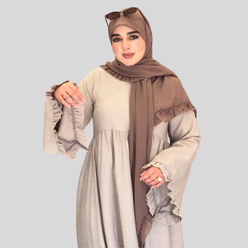 AHLAM ABAYA – Élégance Naturelle & Pudeur Moderne