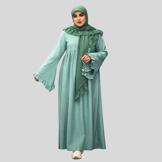 AHLAM ABAYA – Élégance Naturelle & Pudeur Moderne