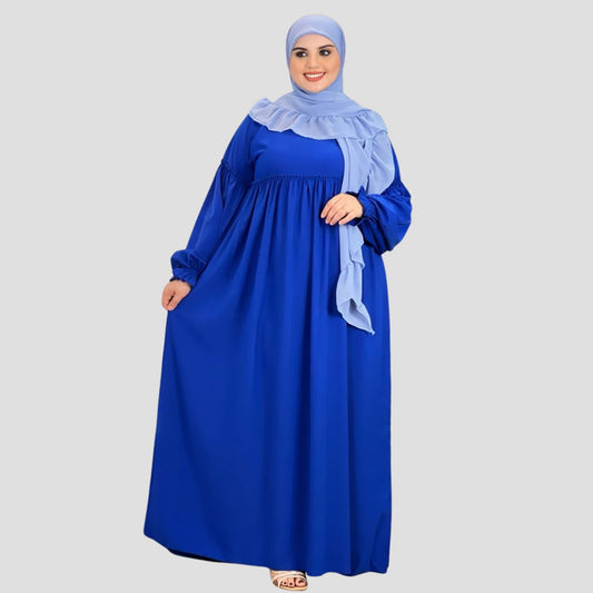 Abaya Shams élégante avec foulard assorti