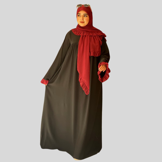 Abaya Khadija – Élégance & Confort Premium